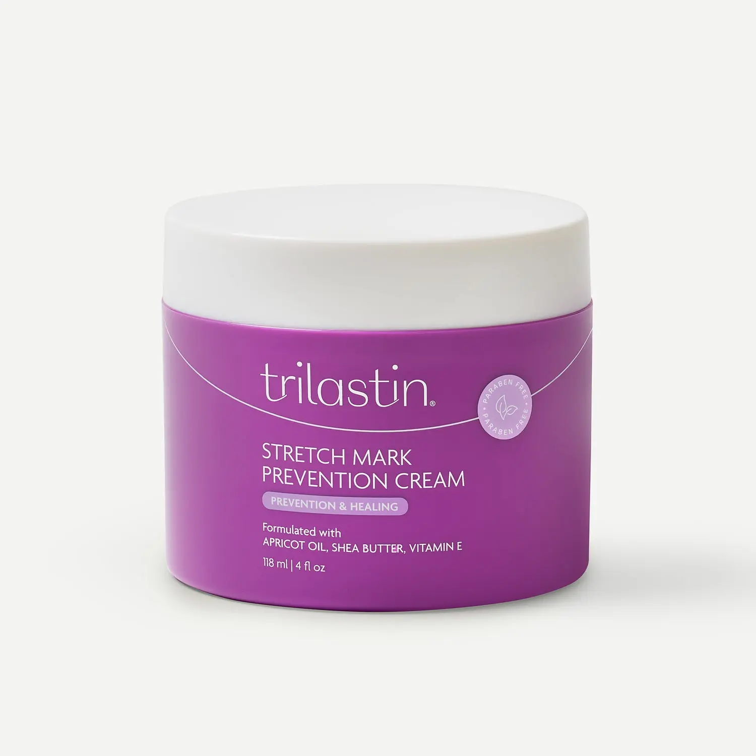 TriLASTIN Maternity Body Moisturizing Cream, Shea Butter & Vitamin E, 4 fl oz
