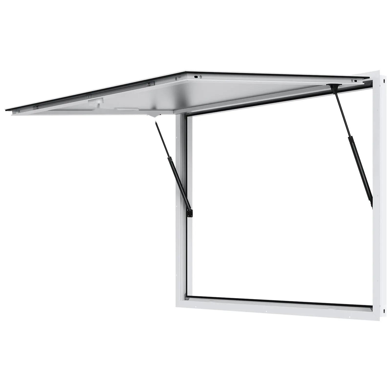 48-Inch Long By 36-Inch Wide Concession Stand Serving Window for Food Trucks and Outdoor Events - Weather-Resistant Service Awning, Commercial Grade, Easy Install, Durable Aluminum Frame, Smooth Sliding Window