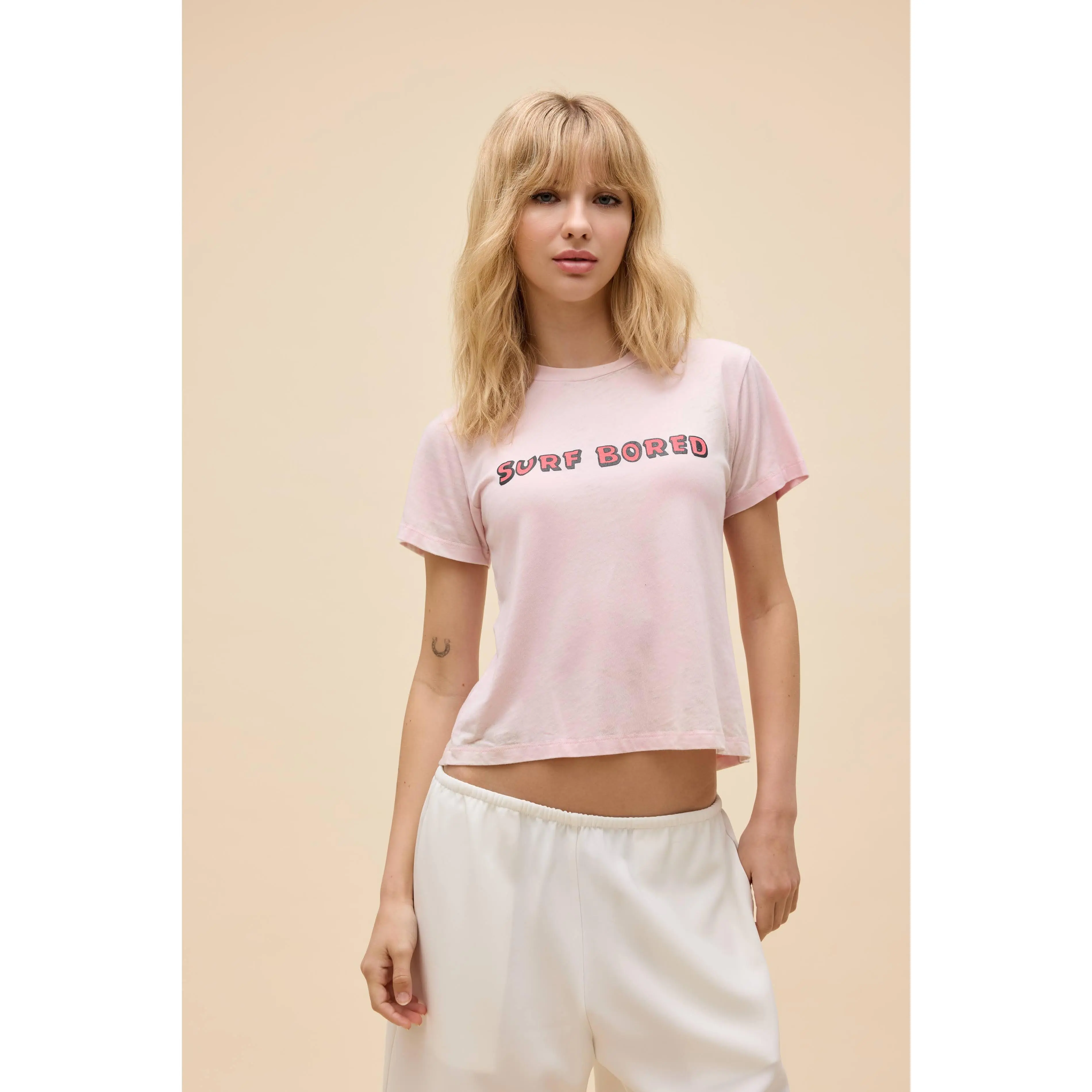 Surf Bored Burnout Vintage Tee