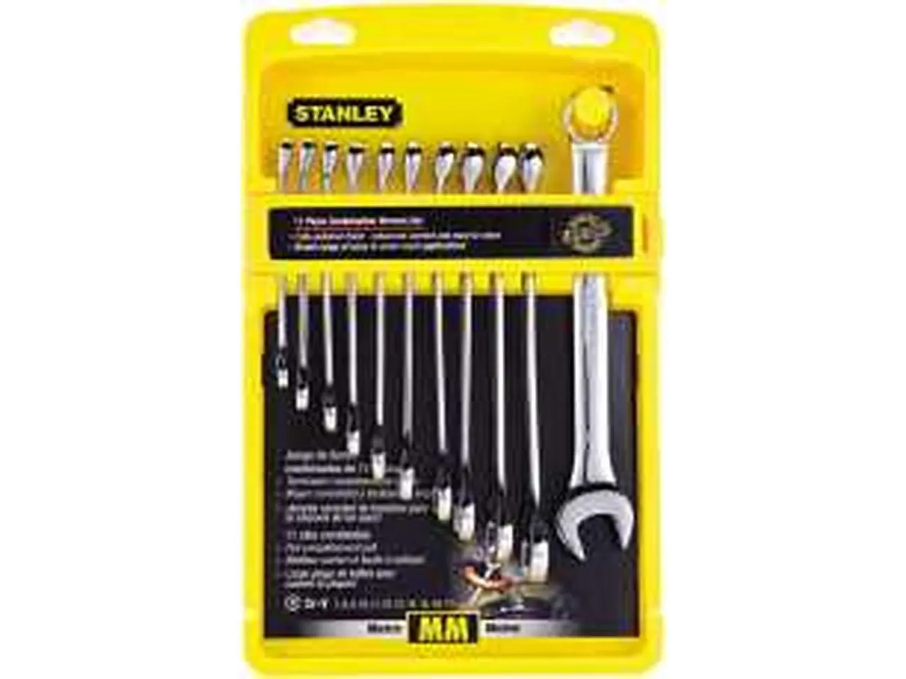 Stanley 286989 11Pc Combo Wrench Set Metric