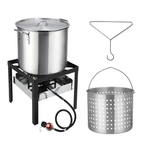 [FLASH SALE] ROVSUN 60 QT Outdoor Propane Turkey Fryer Kit