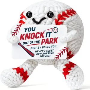 Funny Baseball Gifts for Boys Men, Cool Baseball Balls Accessories Stuff Things, Christmas Ornaments Stocking Stuffers for Players Coach Lovers, Stuffed Plush Decor Birthday Decorations Party Favors