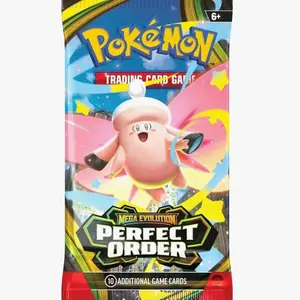 5x Perfect Order Booster Packs Mega Evolution Pokemon TCG
