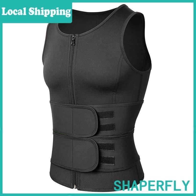 Men Body Shaper Waist Trainer Vest Sauna Sweat Vest Compression Undershirt Shapewear Workout Tank Tops Corset Sports Breathable Outfits Men Body Shaper Waist Trainer Vest Sauna Sweat Vest Compression Undershirt Shapewear Workout Tank Tops Corset Sports Breathable Outfits