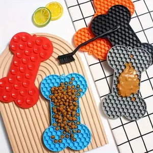 CozyPaws Bone-Shaped Silicone Licking Pad