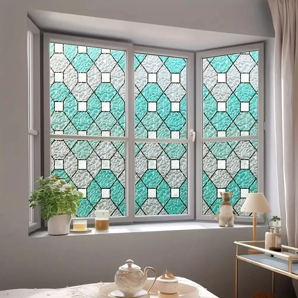 Electrostatic Privacy Window Film - Anti-Peeping Decorative Sticker ...