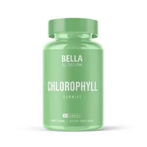 Bella All Natural Chlorophyll Gummies Mint Flavor, 60ct