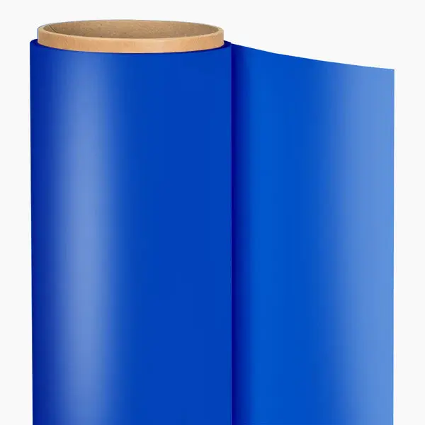 Fluorescent Blue Siser Brick 600 Polyurethane Heat Transfer Vinyl (HTV) - Flexible, 20" Width, Cold Peel, Static Liner, Medium Pressure, for Children, Smaller Logos (DIY Scrapbooking & Stamping Supplies), Corporate Logo Use