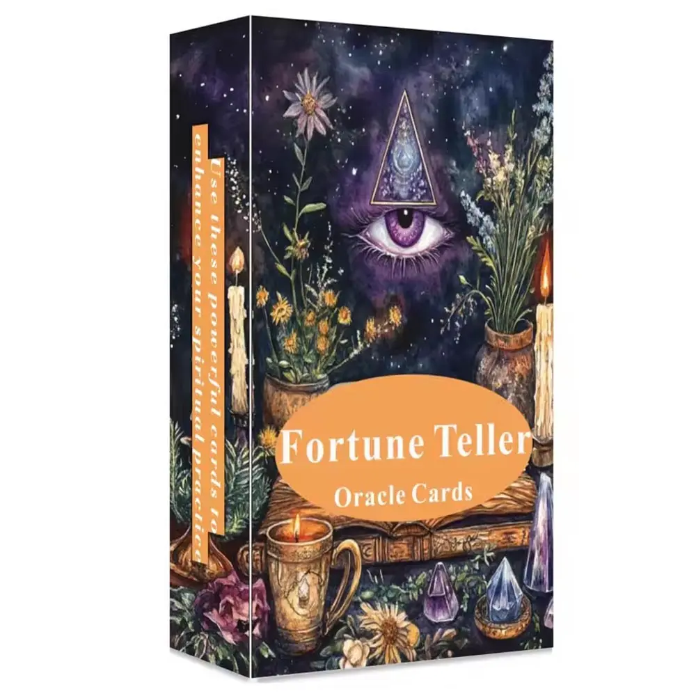 Tarot Cards Deck, 56 Pieces Magical Mystical Mysteries Divination Oracle Cards, Fortune-TellerGame Set, 13x8cm Size, Perfect for Tarot Reading & Spiritual Guidance, Fortune Telling, Spiritual Practices