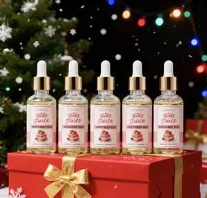 Strawberry Cake Fragrance Body Oil - Sweet fruity moisturizer that leaves skin soft and radiant. Moisturizing and soothing formula, suitable for daily use, Christmas and Valentine's Day gifts