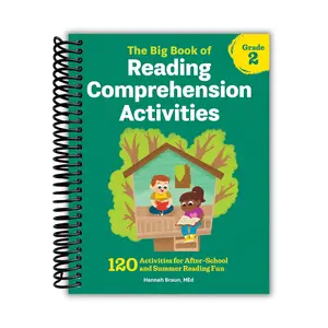 The Big Book of Reading Comprehension Activities, Grade 2: 120 Activities for After-School and Summer Reading Fun (Spiral Bound)
