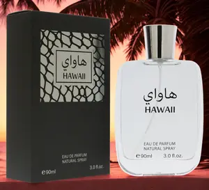 Hawaii Eau de Parfum Natural Spray 90ml - Great For Everyday Use For Men