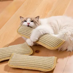 Potaroma Interactive Sisal Chew Toy with 6000mg A+ Organic Herb, Soft Scratching & Kicker Toy for Indoor Kittens
