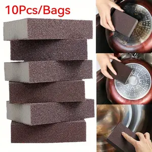 5/10 Pieces Magic Cleaning Sponge Cleaning Tools Silicon Carbide Household Cleaning Tools Eraser Nano Sand Sponge Magic Sponge Nano Sand Sponge for Cleaning, Suitable for Restaurants/Business
