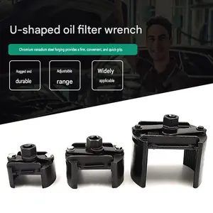 Oil Filter Wrench, Two-Jaw Adjustable, Universal Fit, Durable Removal Tool, Oil Filter Remover, Auto Repair Tool, Mechanic Essential, Garage Gadget