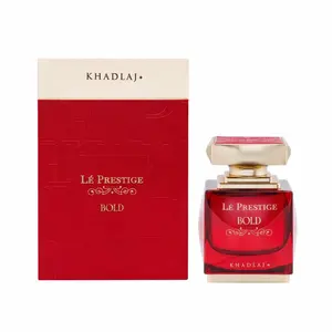 Khadlaj Le Prestige Bold Eau de Parfum Spray for Unisex, 3.4 Ounce