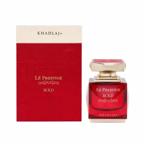 Khadlaj Le Prestige Bold Eau de Parfum Spray for Unisex, 3.4 Ounce