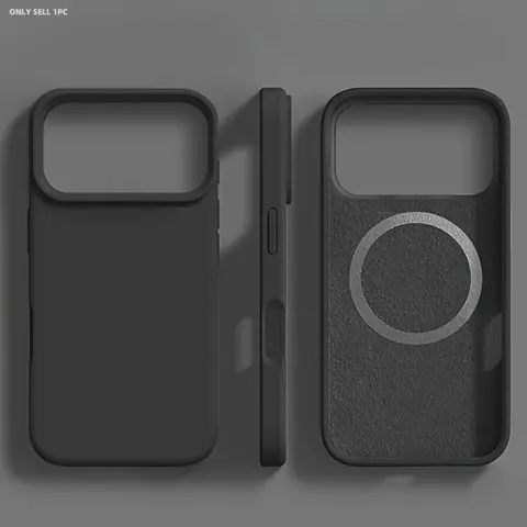 Magnetic Shockproof Protective Case, Protector for Apple iPhone 17 Pro Max 17 Pro 17 Air 17 16 Pro Max 16 Plus 16 15 14 13 12 11 Bumper Soft Cover, Shockproof Cellphone Casing, Magnetic Phone Case, Smartphone Casing, Shockproof Phone Accessory