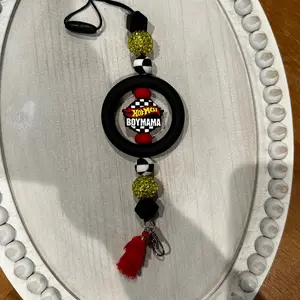 Boy Mama Car Charm