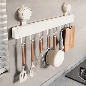 Sink Kitchen Utensil Holder Rack, No Drilling Required Wall-Mounted Organizer, Durable & Convenient Storage Solution for Spoons Ladles
