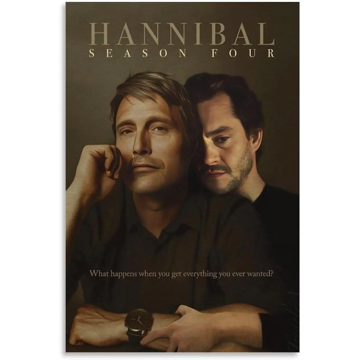 Hannibal Thriller-Psychological-Horror-Movie-TV-Silent Lamb-Series Art Poster (26) Canvas Wall Art Prints Poster Photo Picture Painting Posters Room Decor Home Decorative