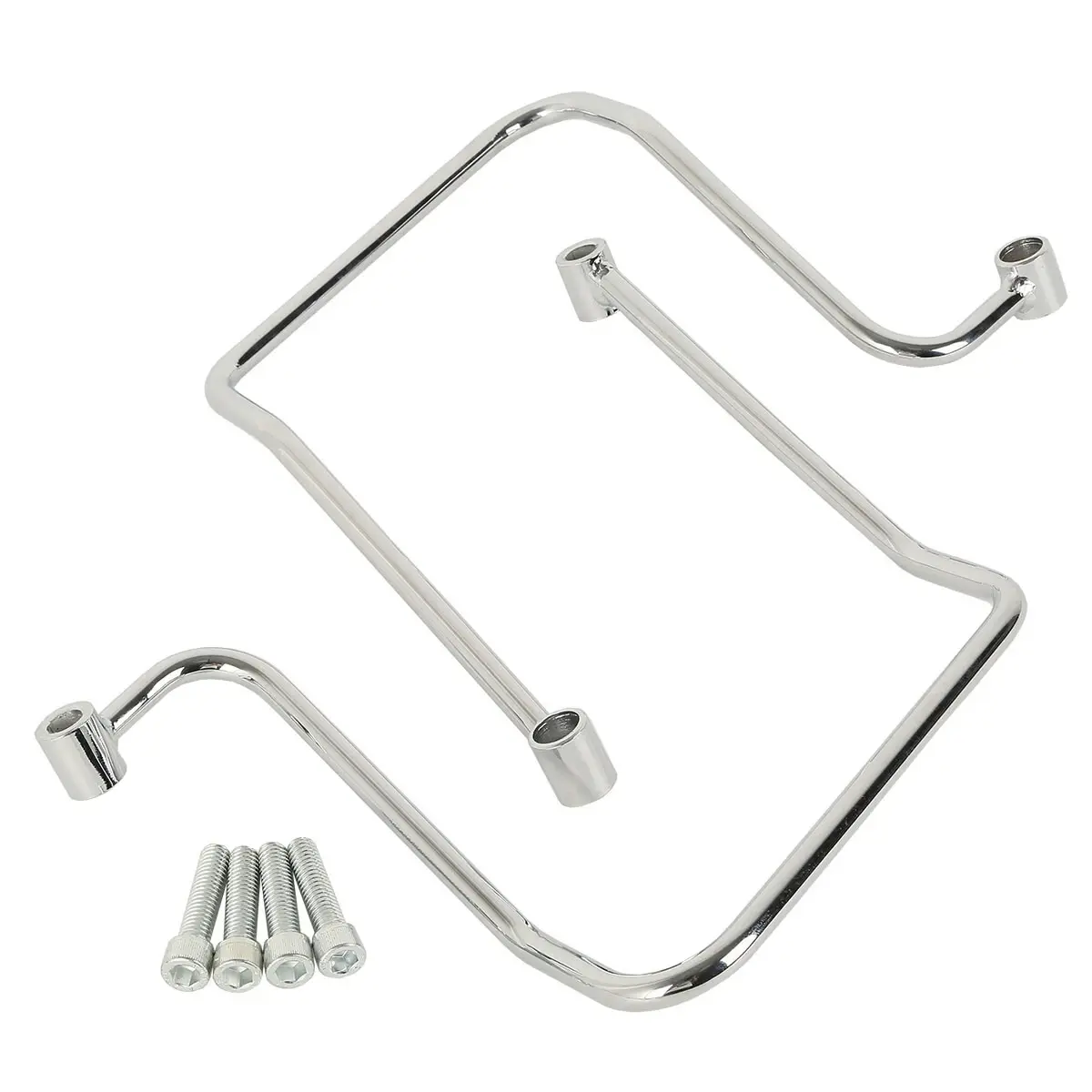 TCMT Saddlebag Supports Guard Brackets Fit For Harley Dyna Fat Bob 2006-2017 2015