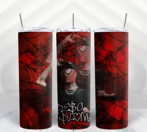 Peso DoubleP spider superhero 20 oz Tumbler