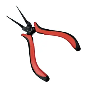 4.5'' Flat Pliers 14cm Jewelry Tweezer Pliers Thin Flat Nose Plier Clamp Tool
