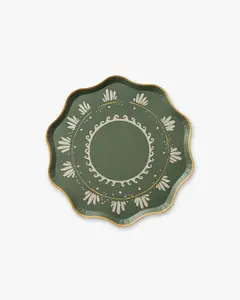 Palmas Dessert Plate Set - Sage