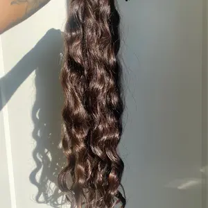 Dark Brown Curly KTips - Original Product from E-commerce Store