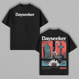 SINFUL ATELIER Retro Dayseeker CITBN Heavy Metal Shirt, Unisex Oversize Rock Band Cotton T-shirt, Gift For Rock Music Lovers