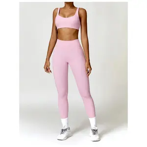 Pink Soft Sculpt Halter Bra