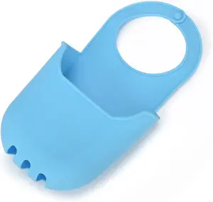 Silicone Sink Storage Pouch Sink Hangings Storage Bag Dish Sponge Holder Soap Dish Drainer Versatile Home Organizer Easy To Clean Sink Organizer Insert Silicone Storage Pouch,Travel Accessory Keep Cell Phone, Lipstick, Sunglasses Kitchen Adjustable