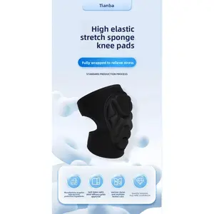 Outdoor Training Sports Knee Pads Tactical Crawling Anti-Collision Sponge Knee Pads Velcro Rock Climbing Skiing Skating Knee Pads