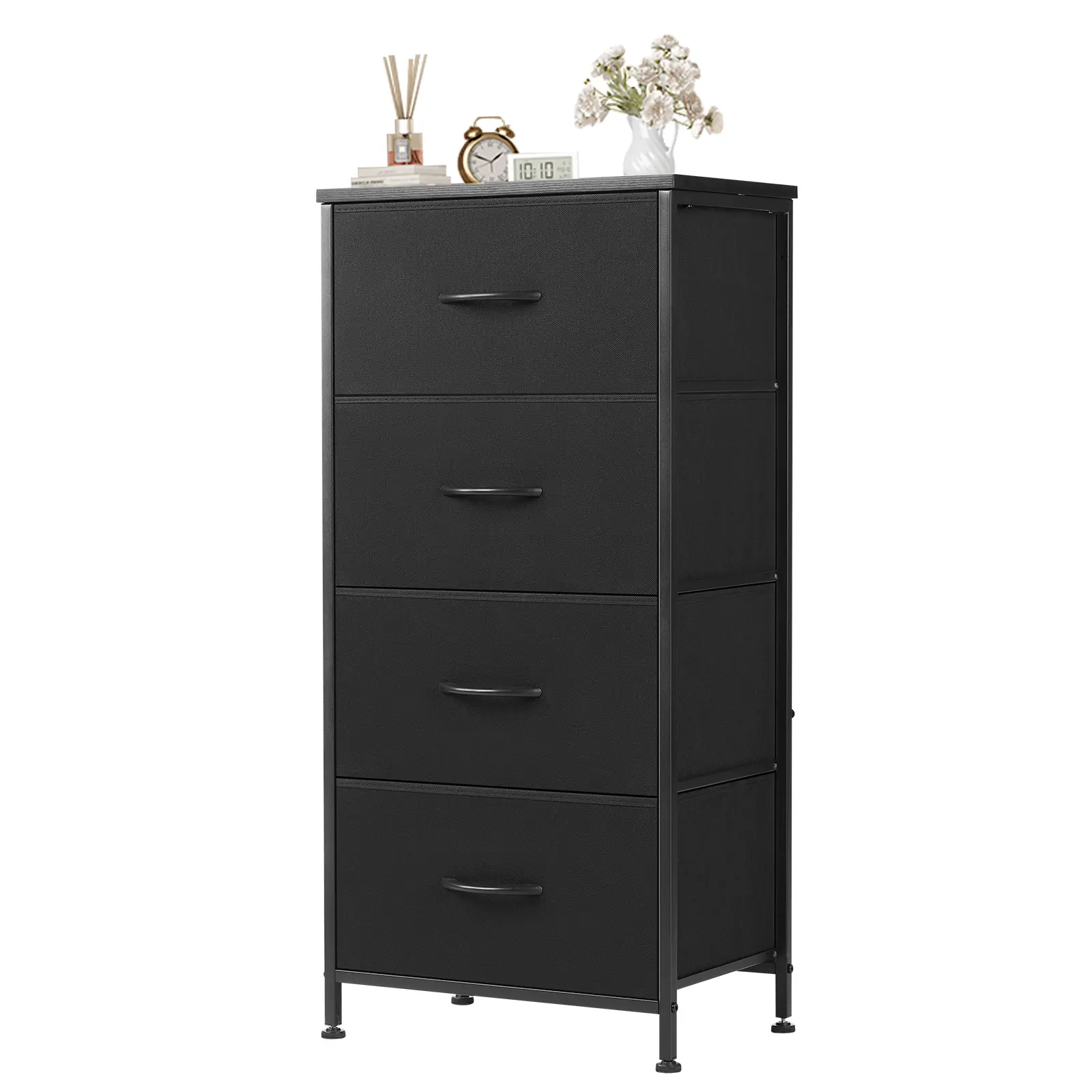 Drawer Chest Dresser - 4-Drawer Skinny Fabric Minimalist Tower, Modern Home Storage Cabinet for Bedroom - TikTok Shop Drawer Chest Dresser - 4-Drawer Skinny Fabric Minimalist Tower, Modern Home Storage Cabinet for Bedroom - TikTok Shop