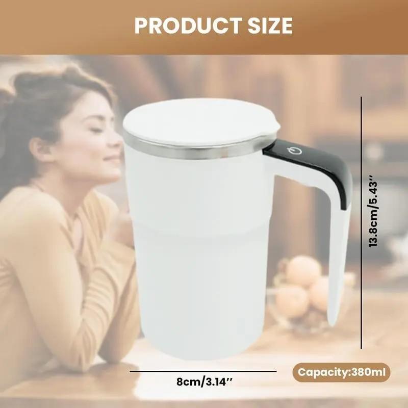 Electric Self-stirring Coffee Mug with Magnetic Stirring Cup Rechargeable Automatic Mixing Cup w/LCD Thermometer for Milk Cocoa at Office Kitchen Travel Drinkware Tumbler Electric Self-stirring Coffee Mug with Magnetic Stirring Cup Rechargeable Automatic Mixing Cup w/LCD Thermometer for Milk Cocoa at Office Kitchen Travel Drinkware Tumbler