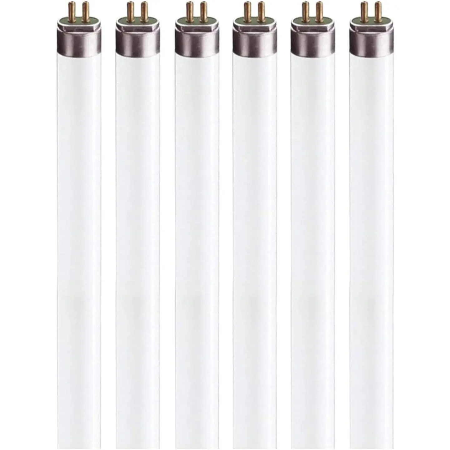 F8T5 Flourescent Light Bulbs - 12 inches Under Cabinet Bulb - Cool White 4100k 8 Watt Tube Bulb - Pack of 6