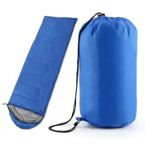 Waterproof Sleeping Bag with Carabiner & Whistle Lightweight Survival Thermal Camping Bags Portable Outdoor Supplies