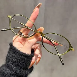 OKH High Quality Eyeglasses Frames for All Face Anti Blue Light Glasses Women Oval Frame Glasses TR90 hyperopia prescription