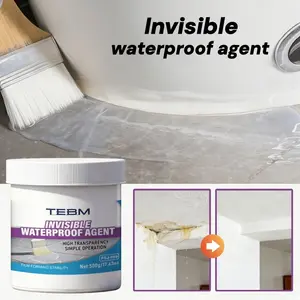 Tebm RV Waterproof Fast-Drying Invisible Sealant, Suitable for Floor Roof Kitchen Sink Edge and Countertop Structure