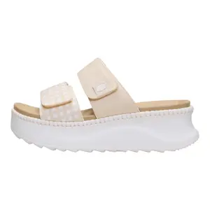 HEYDUDE Delray Slide Gingham - Comfortable Slip on Sandals