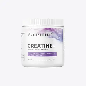 JINFINITI Creatine+ ATP Dietary Supplement - 4g Per Serving 132g Total 30 Servings Boost Strength Power Performance Accelerate Muscle Recovery Healthcare Fitness