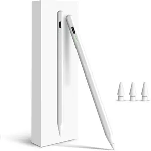 Pencil for  iPad A16 10th Generation, Fast Charge Stylus Pen for 2025-2018 iPad A16/11-6th Gen, Air 11"/13" M3/M2/5th-3rd, Pro 13"/11"/M4/12.9", Mini A17 Pro/6/5th Palm Rejection Tilt Sensitivity