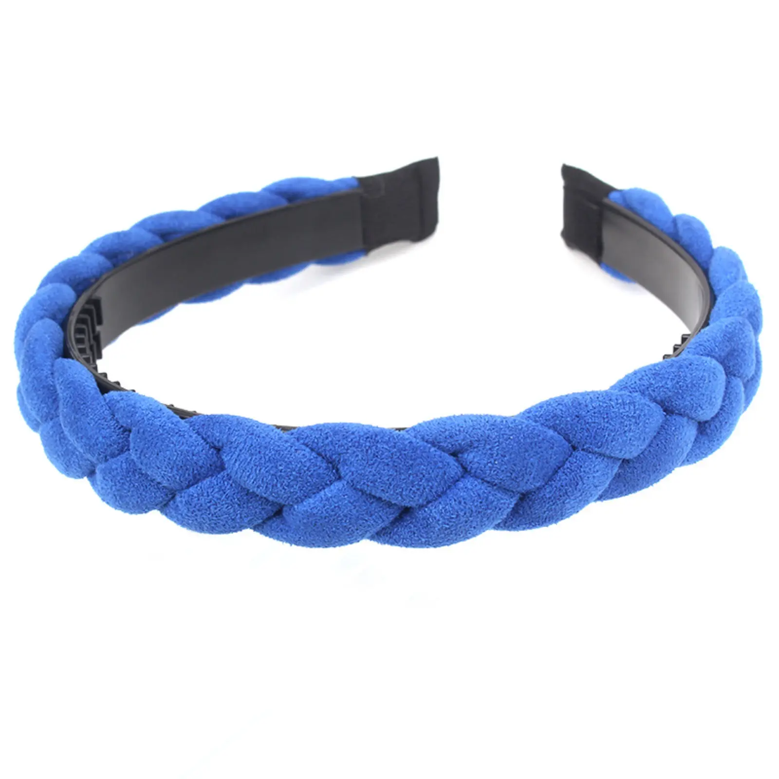 Wide Braided Headbands for Women, Simple Retro Fashion Hair Style Accessory, No-Slip Workout Hairband for Daily Use & Outdoor Sports, Headbands Thick, Female