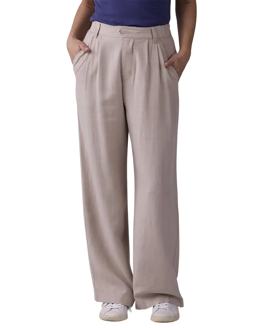 The Normal Brand Leukos Linen-Blend Trouser