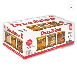 Drizzilicious Variety Pack 0.74 oz 32 pk Made with Avocado Oil Low Calorie Snacks Food