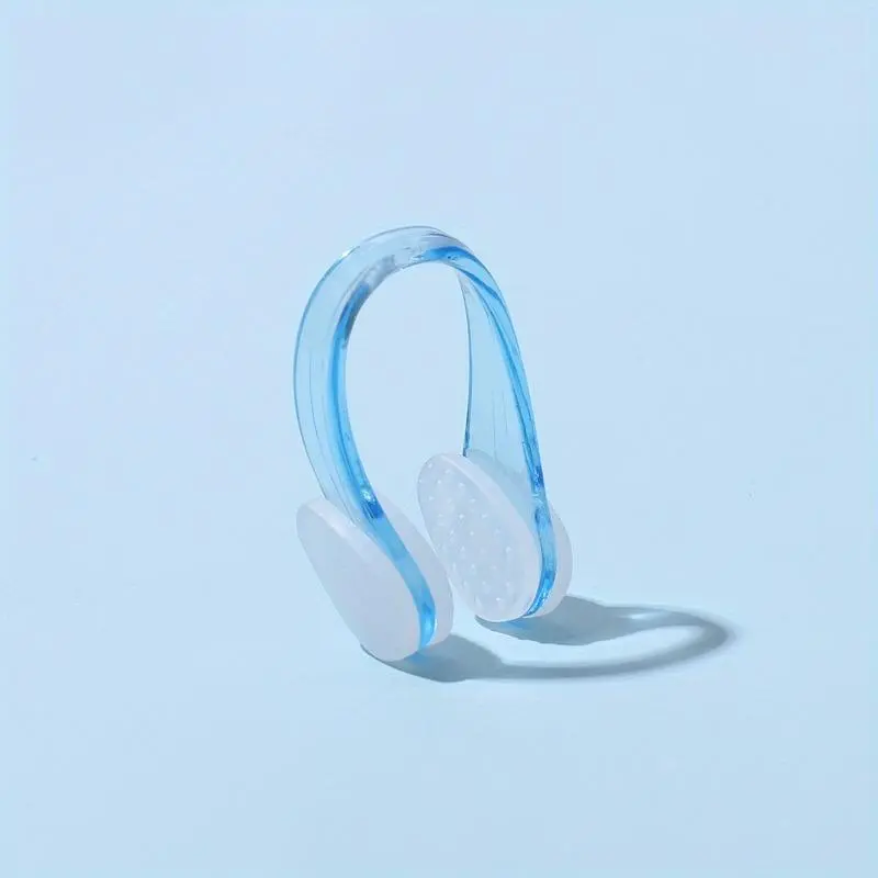 1pc Silicone Swimming Nose Clip, Waterproof And Non-slip, Suitable For Swimming Training, Swimming Accessories, Noseclip