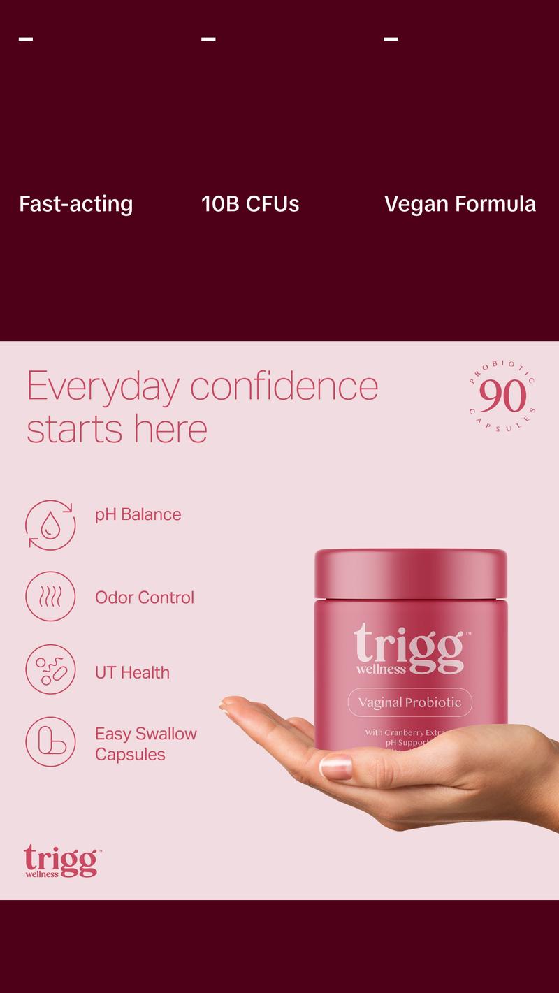 Vaginal Probiotic for Women – pH Balance, UTI, Odor & Flora Support (90 ct)