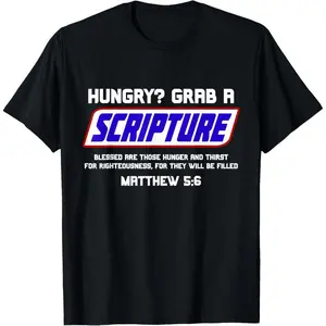 [100% Cotton] Cotton Short Sleeve  T-Shirt Funny Scripture Gifts, Bible Verse, Famous Scriptures, Quote T-Shirt T-Shirt For Men And Women