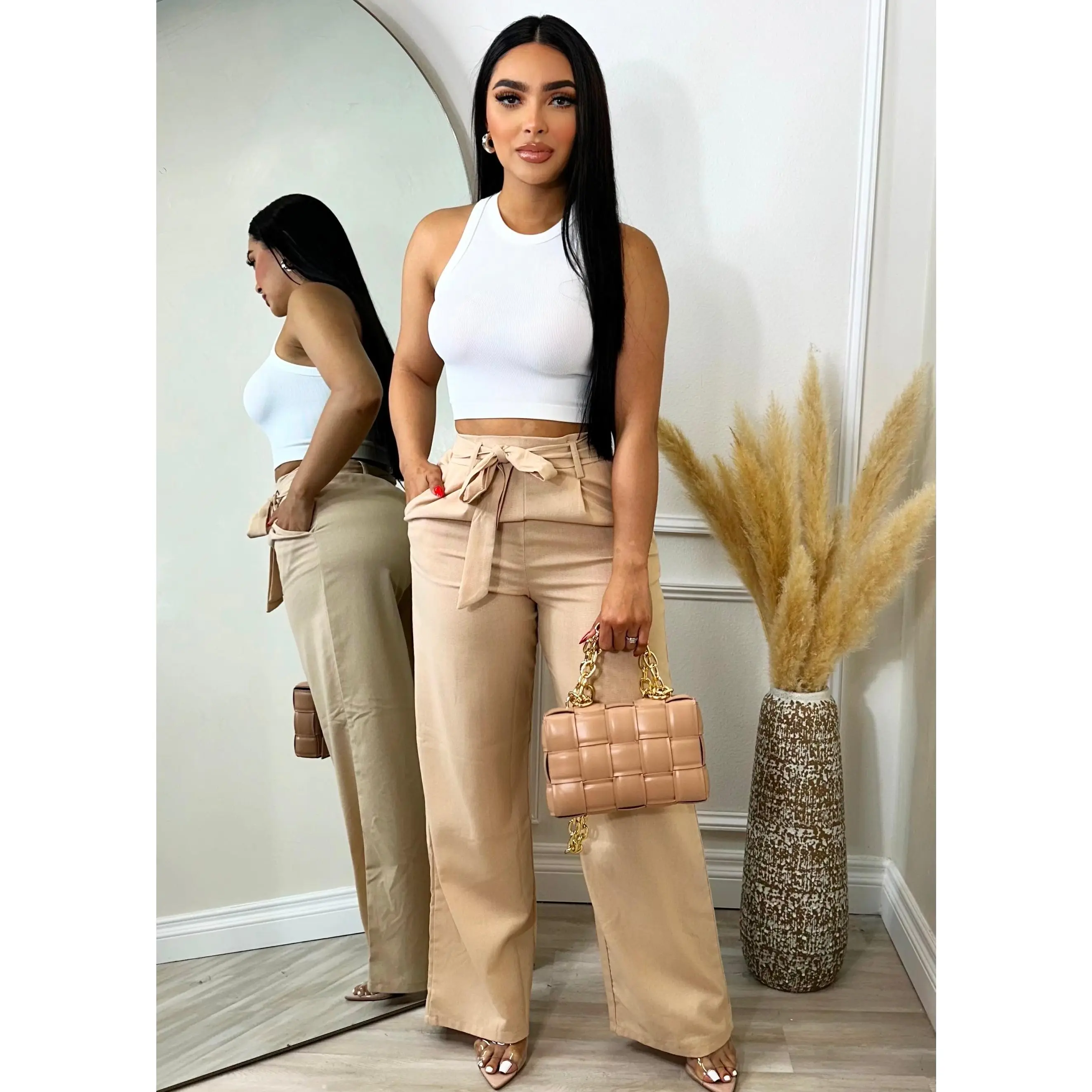 Loretta Pants Khaki